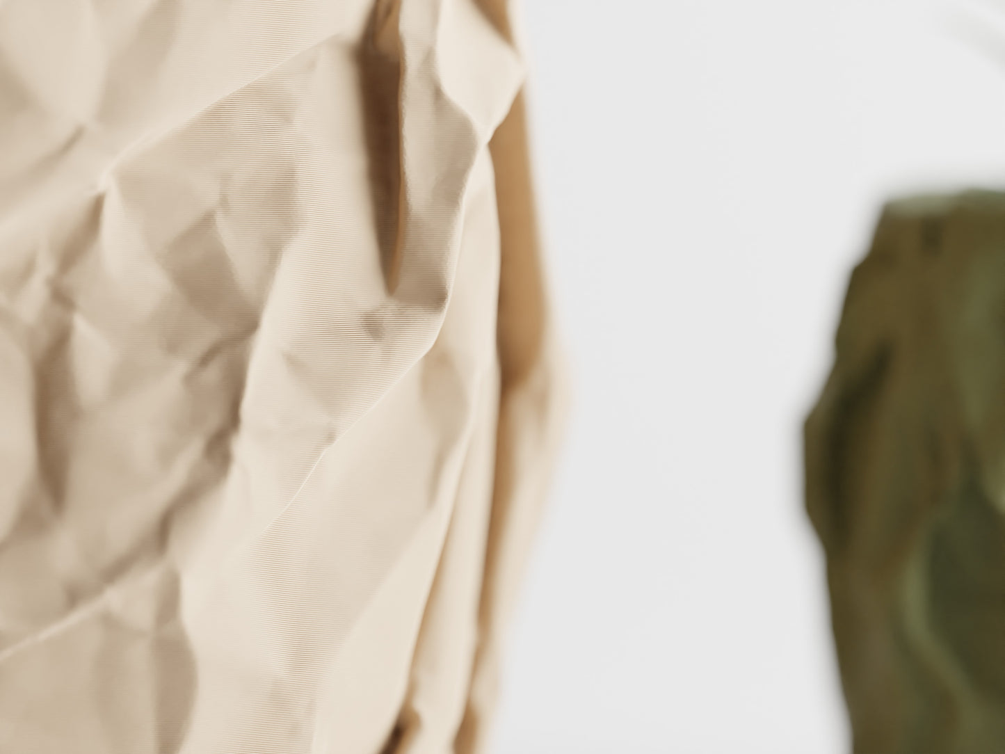 Crumbled Paper Plant Pot